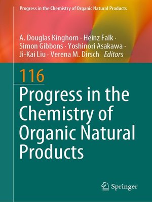 cover image of Progress in the Chemistry of Organic Natural Products 116